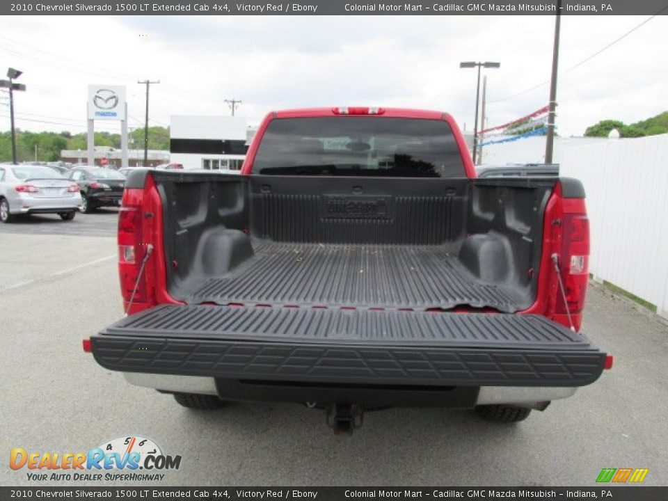 2010 Chevrolet Silverado 1500 LT Extended Cab 4x4 Victory Red / Ebony Photo #8