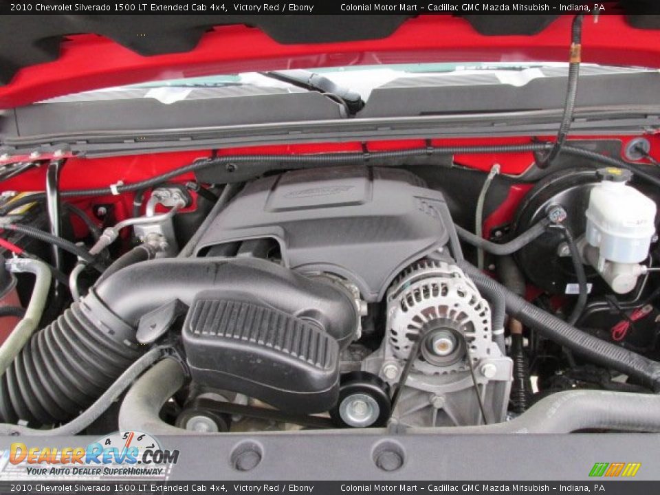 2010 Chevrolet Silverado 1500 LT Extended Cab 4x4 5.3 Liter Flex-Fuel OHV 16-Valve Vortec V8 Engine Photo #9
