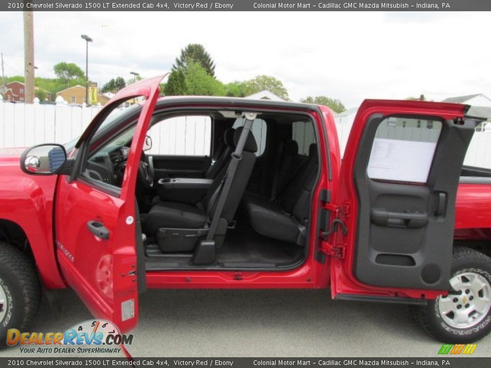 2010 Chevrolet Silverado 1500 LT Extended Cab 4x4 Victory Red / Ebony Photo #10