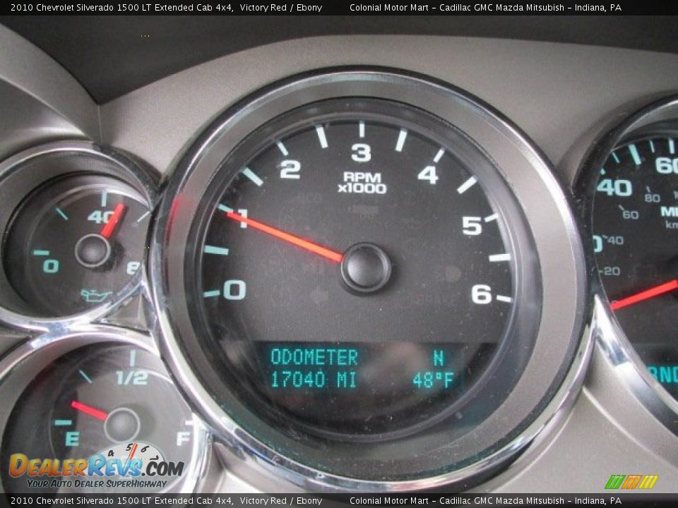 2010 Chevrolet Silverado 1500 LT Extended Cab 4x4 Victory Red / Ebony Photo #20