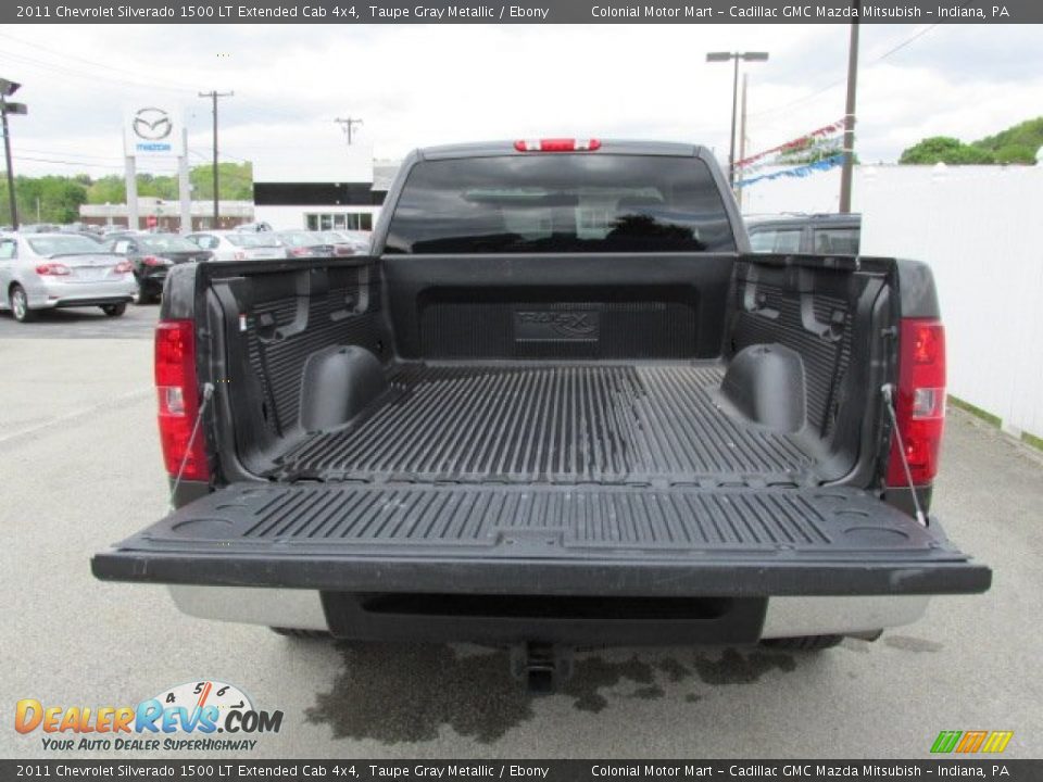 2011 Chevrolet Silverado 1500 LT Extended Cab 4x4 Taupe Gray Metallic / Ebony Photo #8