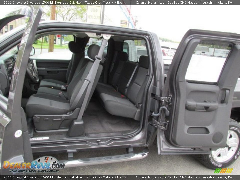 2011 Chevrolet Silverado 1500 LT Extended Cab 4x4 Taupe Gray Metallic / Ebony Photo #10