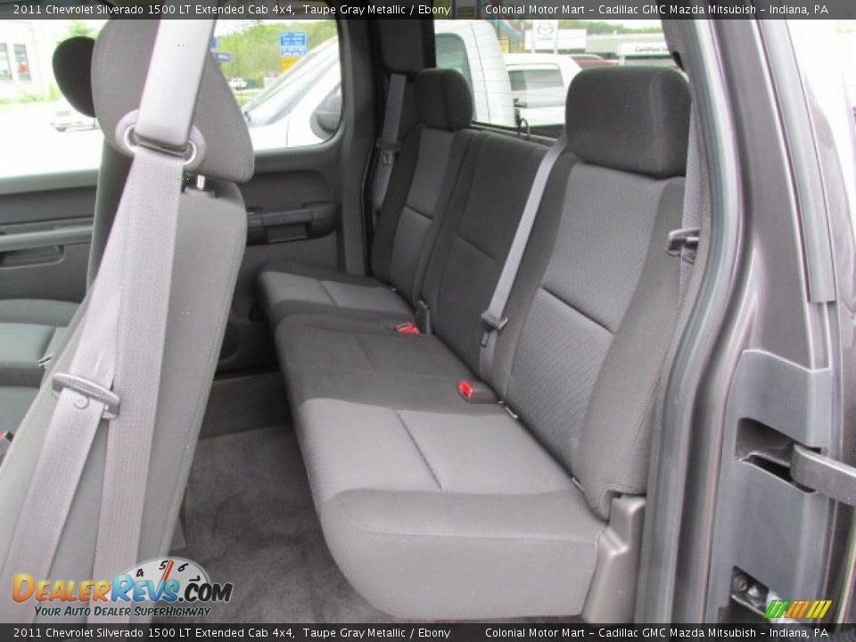 2011 Chevrolet Silverado 1500 LT Extended Cab 4x4 Taupe Gray Metallic / Ebony Photo #14