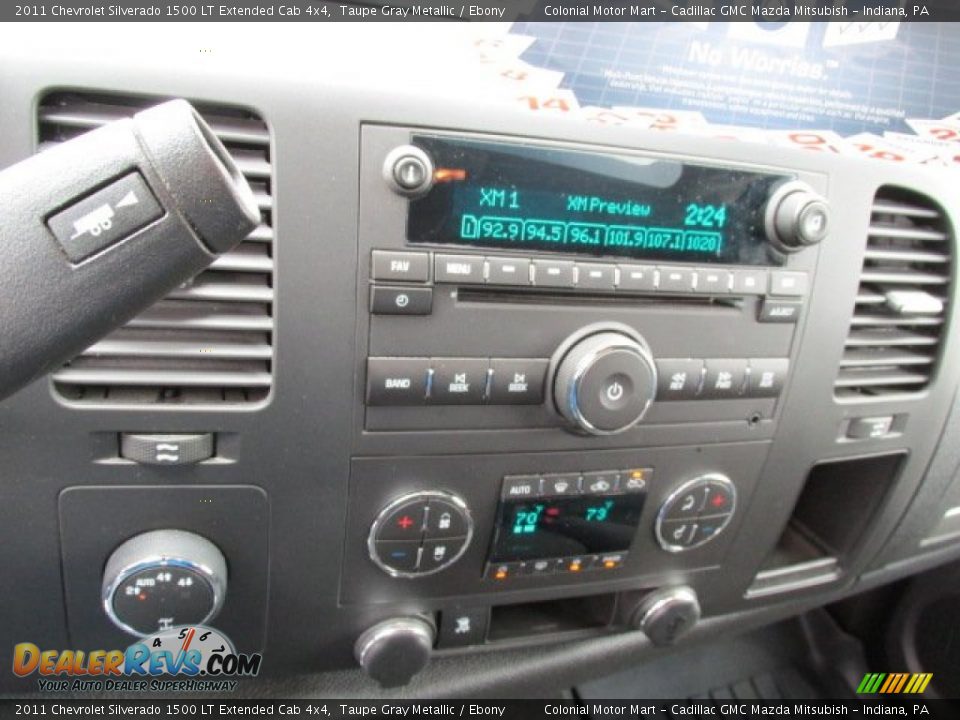 2011 Chevrolet Silverado 1500 LT Extended Cab 4x4 Taupe Gray Metallic / Ebony Photo #17