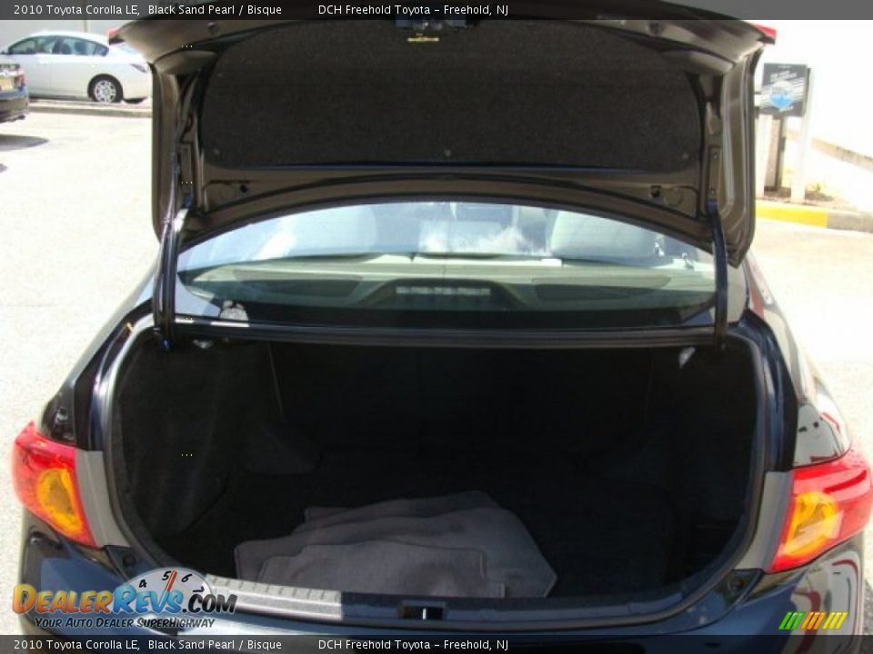 2010 Toyota Corolla LE Black Sand Pearl / Bisque Photo #20