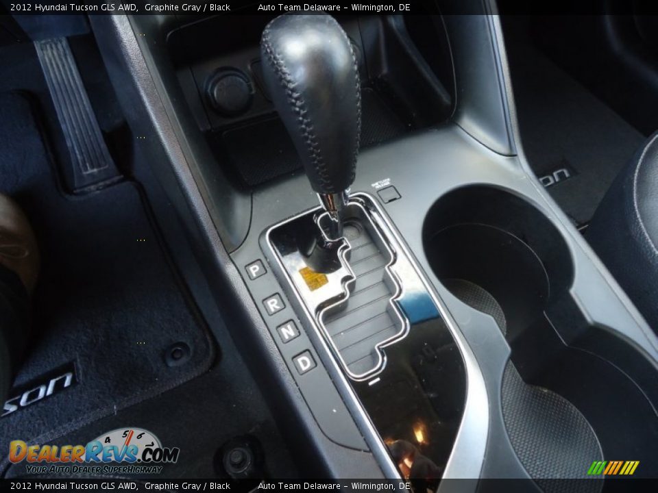 2012 Hyundai Tucson GLS AWD Graphite Gray / Black Photo #14