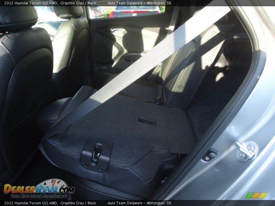 2012 Hyundai Tucson GLS AWD Graphite Gray / Black Photo #17