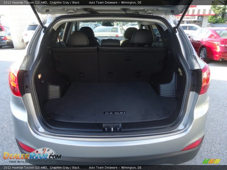 2012 Hyundai Tucson GLS AWD Graphite Gray / Black Photo #21