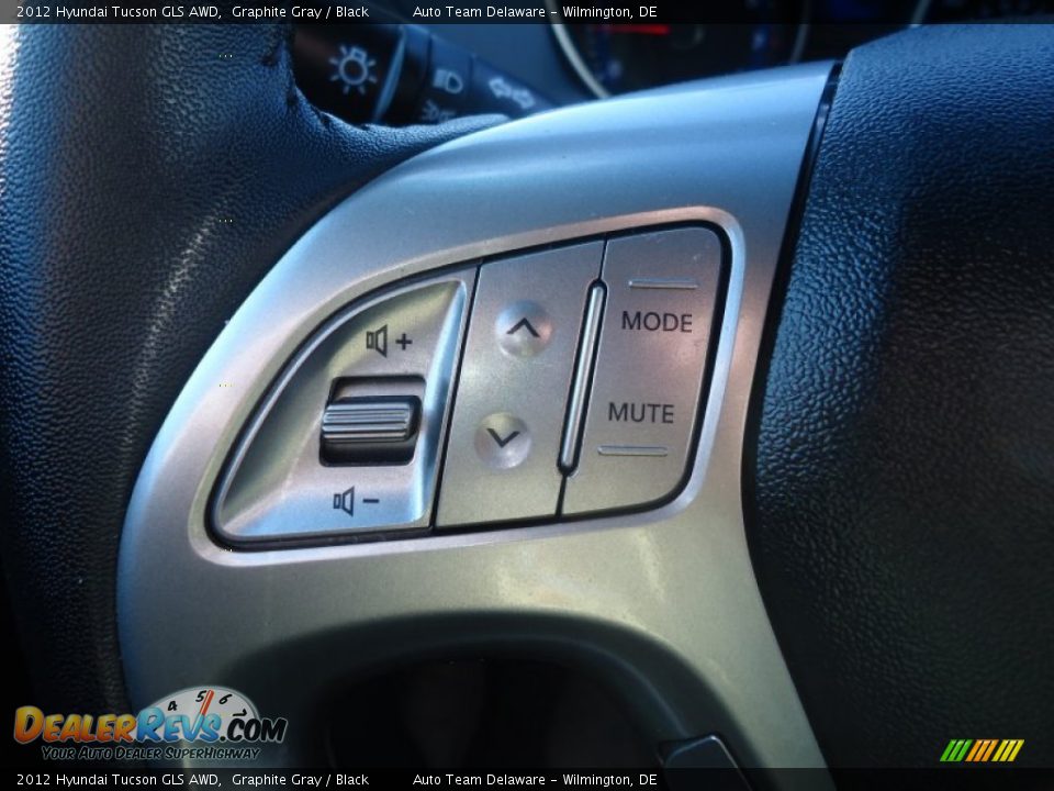 2012 Hyundai Tucson GLS AWD Graphite Gray / Black Photo #25