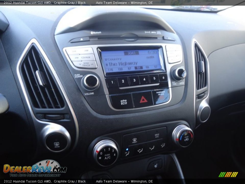 2012 Hyundai Tucson GLS AWD Graphite Gray / Black Photo #26