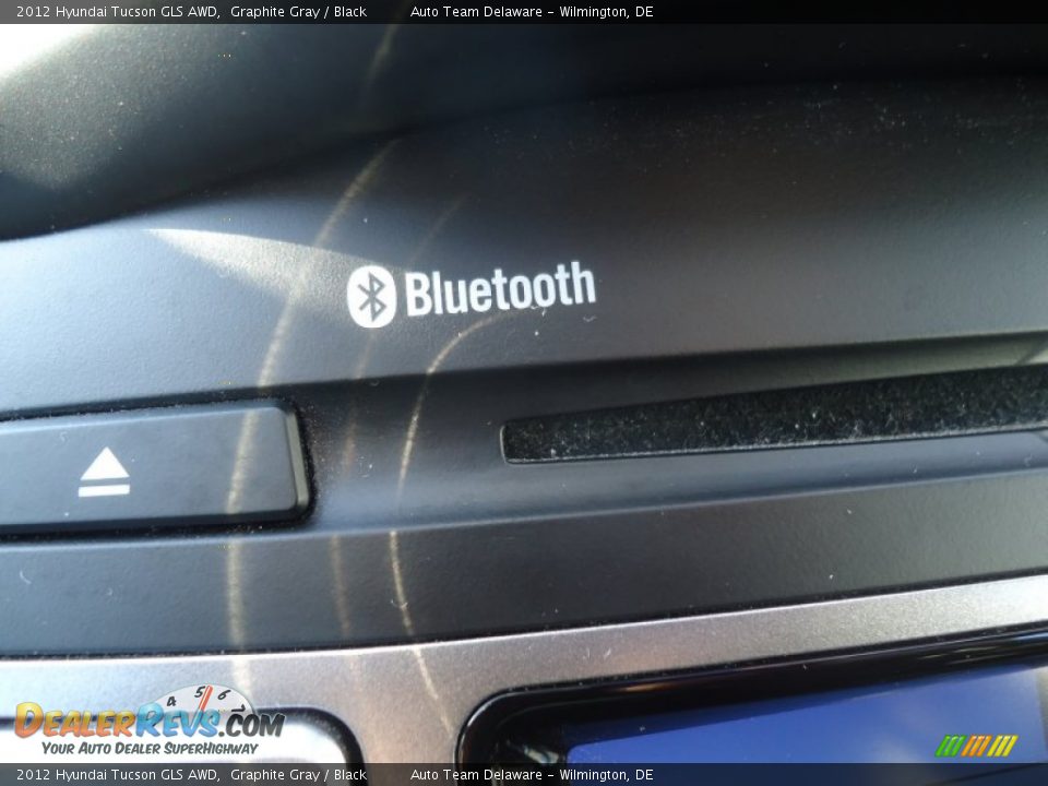 2012 Hyundai Tucson GLS AWD Graphite Gray / Black Photo #27