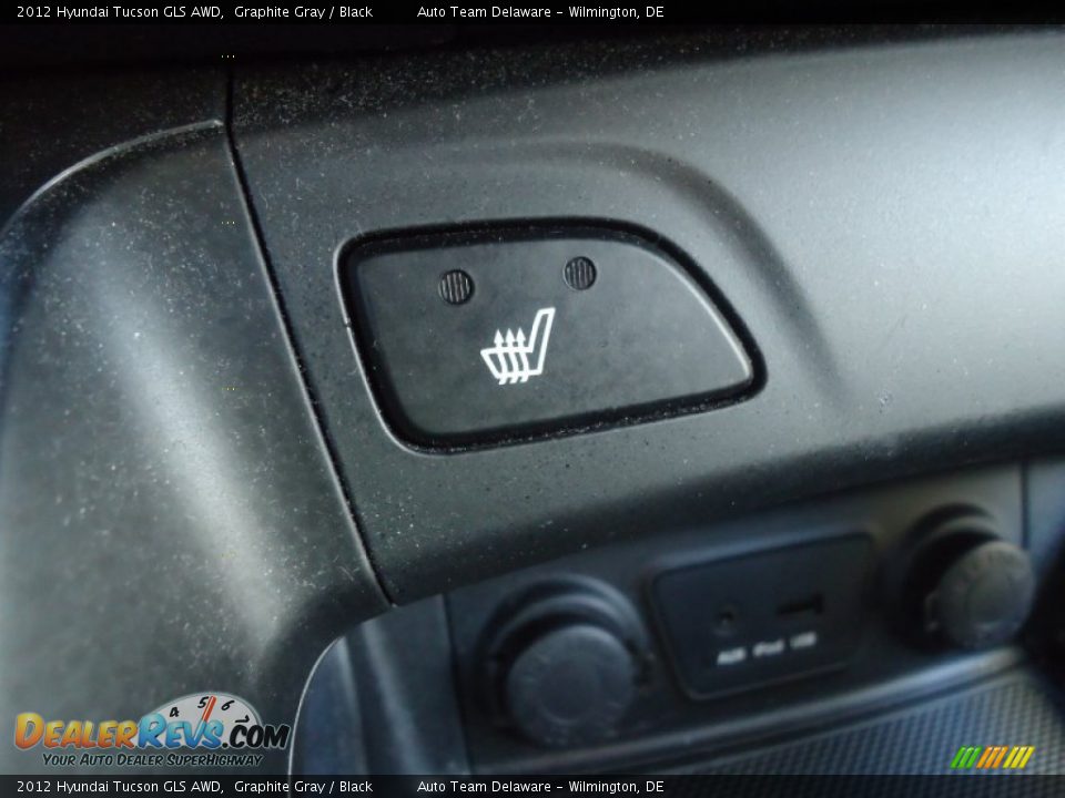 2012 Hyundai Tucson GLS AWD Graphite Gray / Black Photo #29