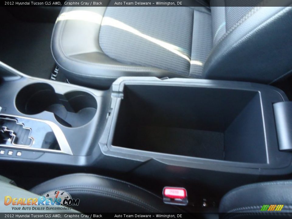 2012 Hyundai Tucson GLS AWD Graphite Gray / Black Photo #31
