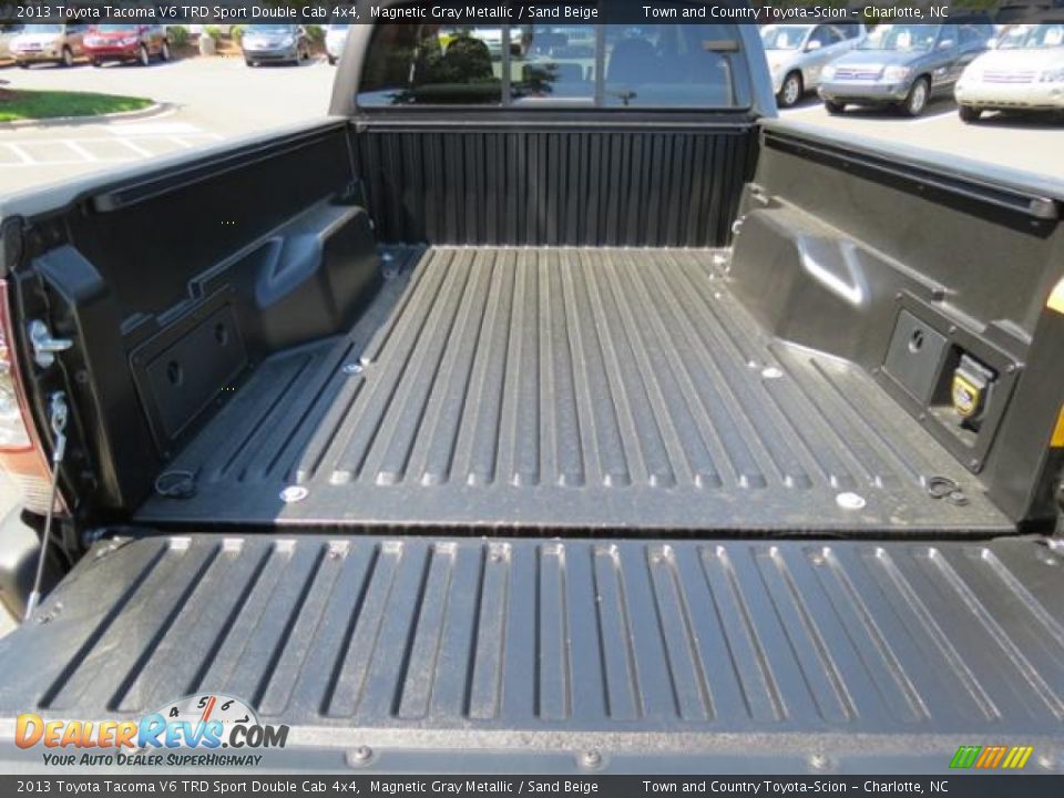 2013 Toyota Tacoma V6 TRD Sport Double Cab 4x4 Magnetic Gray Metallic / Sand Beige Photo #16