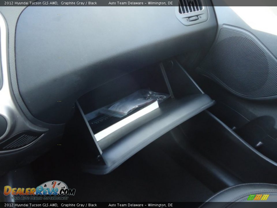 2012 Hyundai Tucson GLS AWD Graphite Gray / Black Photo #32