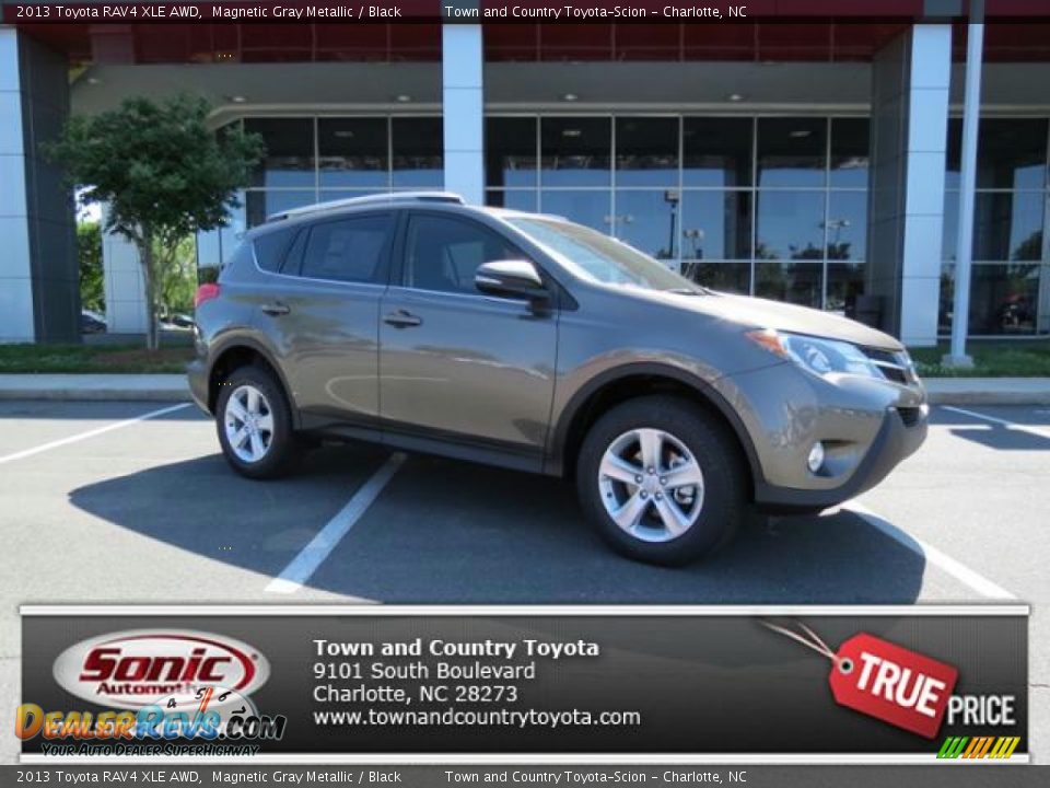 2013 Toyota RAV4 XLE AWD Magnetic Gray Metallic / Black Photo #1