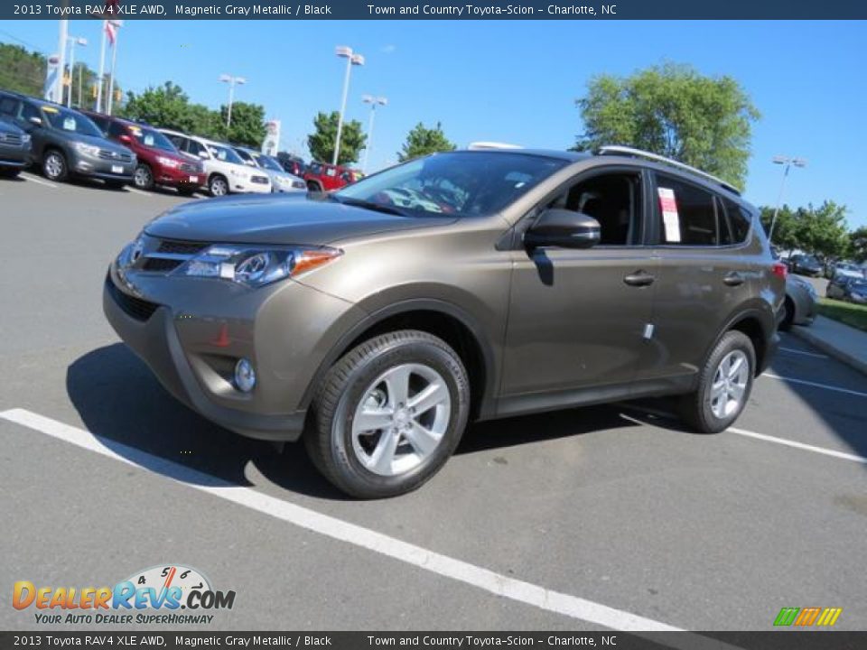 2013 Toyota RAV4 XLE AWD Magnetic Gray Metallic / Black Photo #3