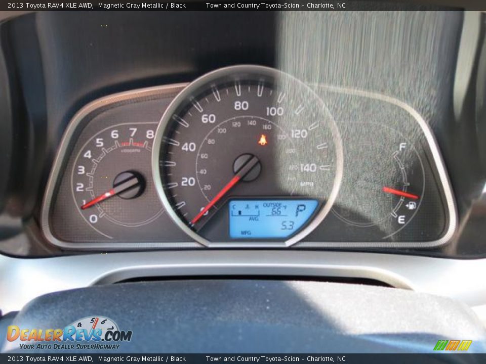 2013 Toyota RAV4 XLE AWD Magnetic Gray Metallic / Black Photo #11