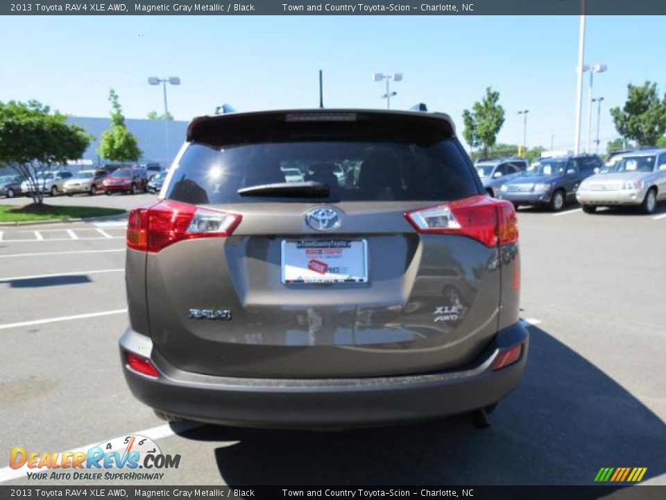 2013 Toyota RAV4 XLE AWD Magnetic Gray Metallic / Black Photo #19