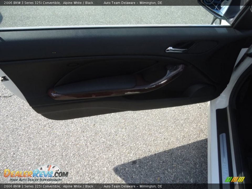 2006 BMW 3 Series 325i Convertible Alpine White / Black Photo #19