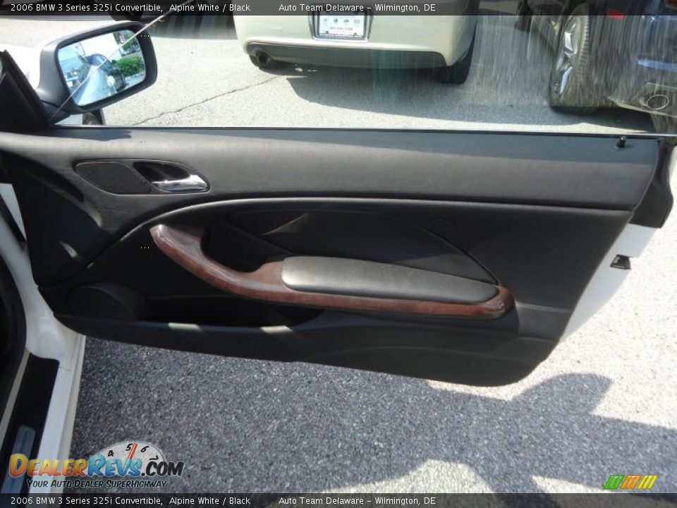2006 BMW 3 Series 325i Convertible Alpine White / Black Photo #20