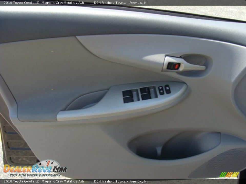 2010 Toyota Corolla LE Magnetic Gray Metallic / Ash Photo #9