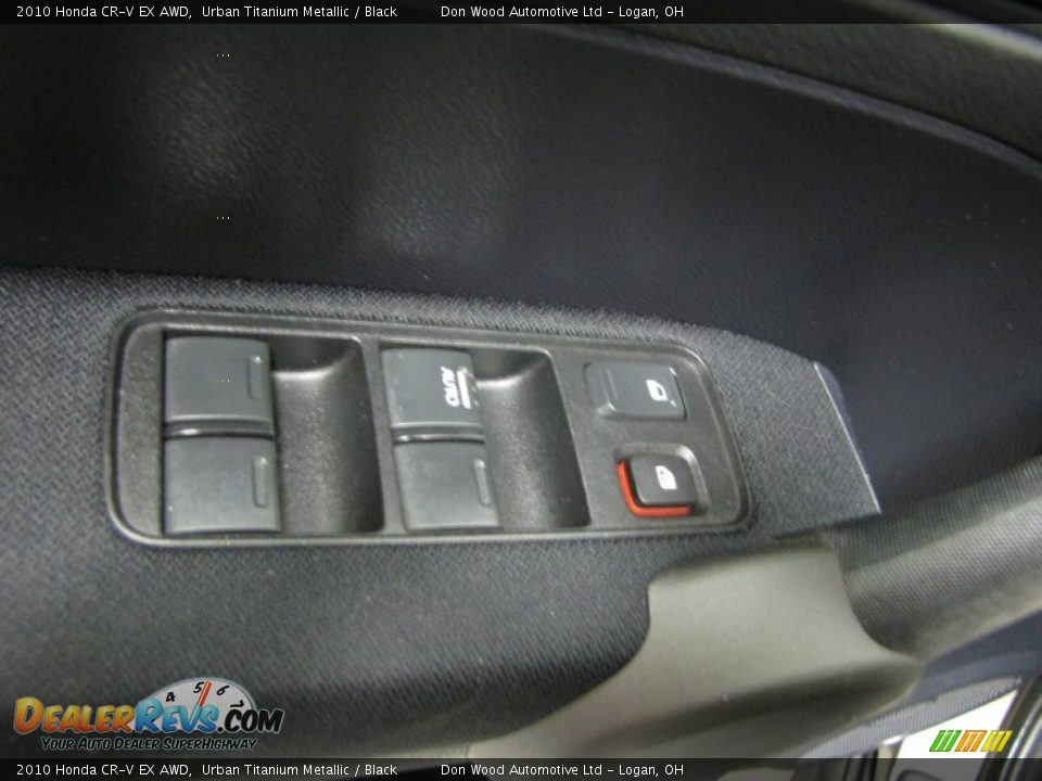 2010 Honda CR-V EX AWD Urban Titanium Metallic / Black Photo #10