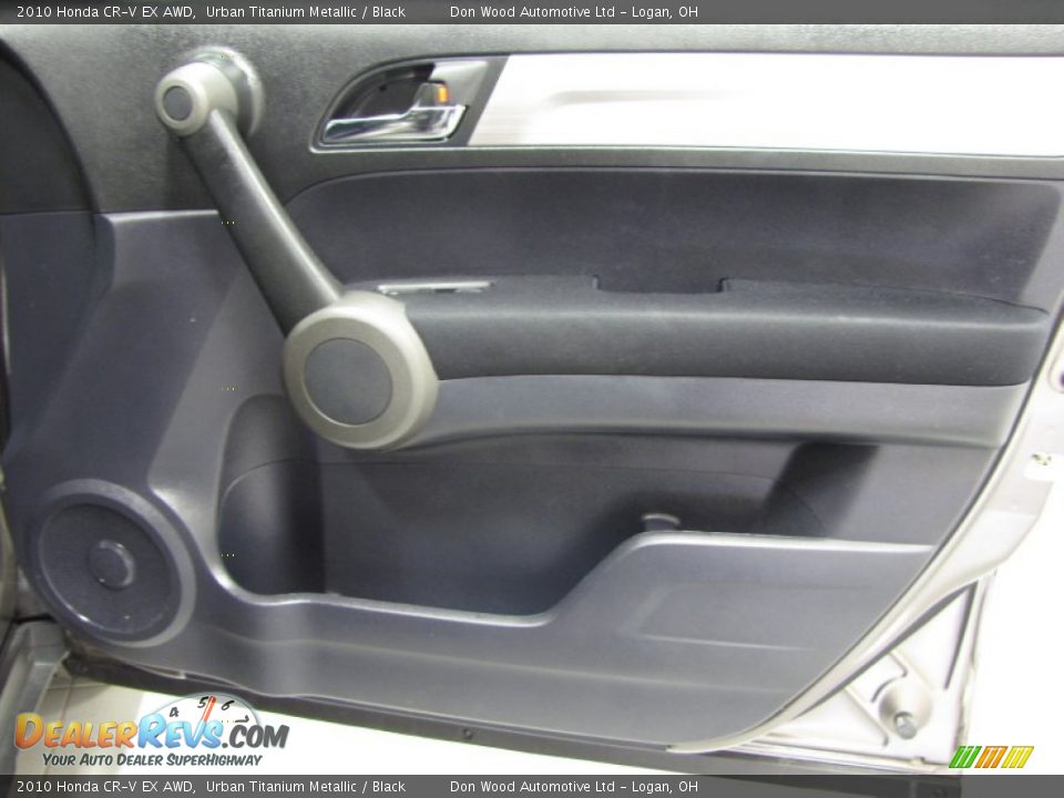 2010 Honda CR-V EX AWD Urban Titanium Metallic / Black Photo #13