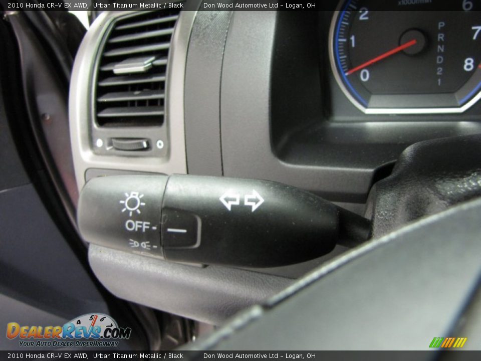 2010 Honda CR-V EX AWD Urban Titanium Metallic / Black Photo #17