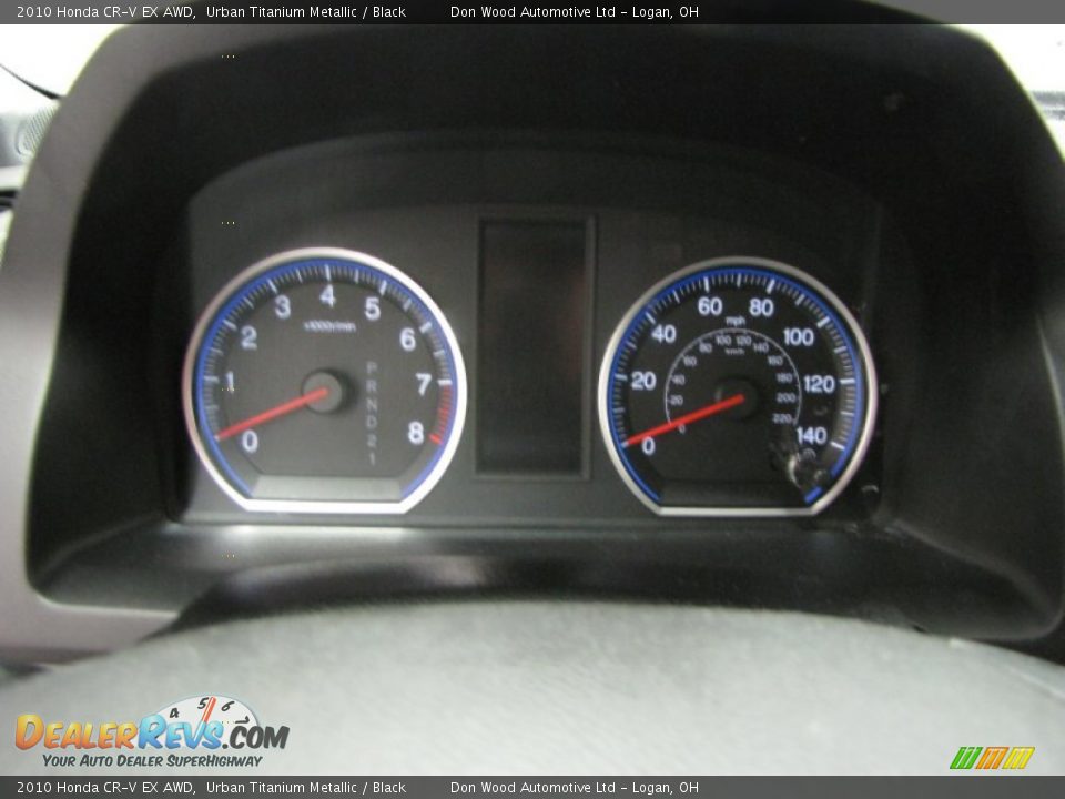 2010 Honda CR-V EX AWD Urban Titanium Metallic / Black Photo #19