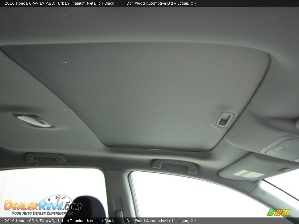 2010 Honda CR-V EX AWD Urban Titanium Metallic / Black Photo #22
