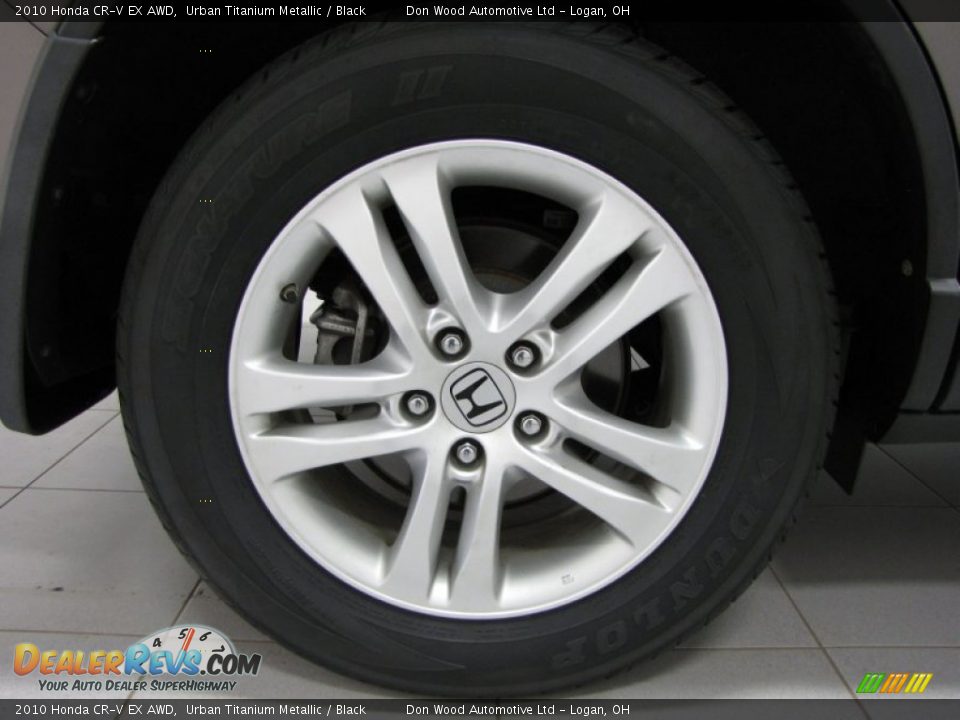 2010 Honda CR-V EX AWD Urban Titanium Metallic / Black Photo #23