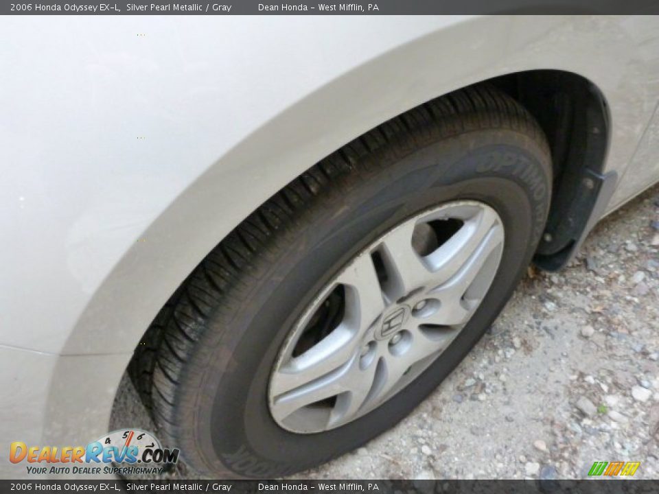 2006 Honda Odyssey EX-L Silver Pearl Metallic / Gray Photo #8