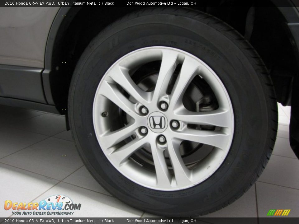 2010 Honda CR-V EX AWD Urban Titanium Metallic / Black Photo #24