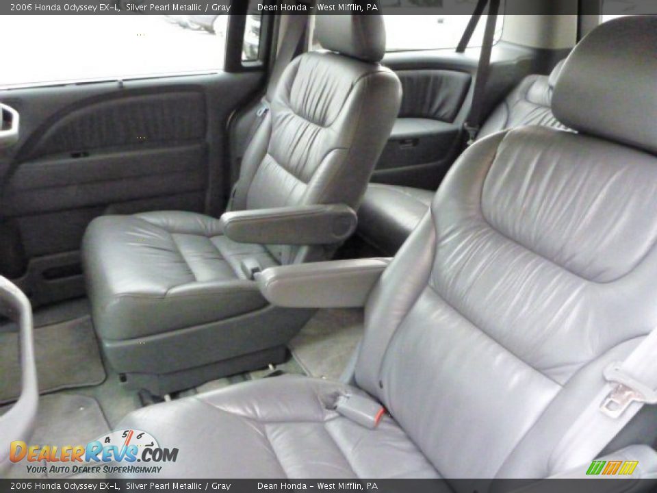 2006 Honda Odyssey EX-L Silver Pearl Metallic / Gray Photo #10