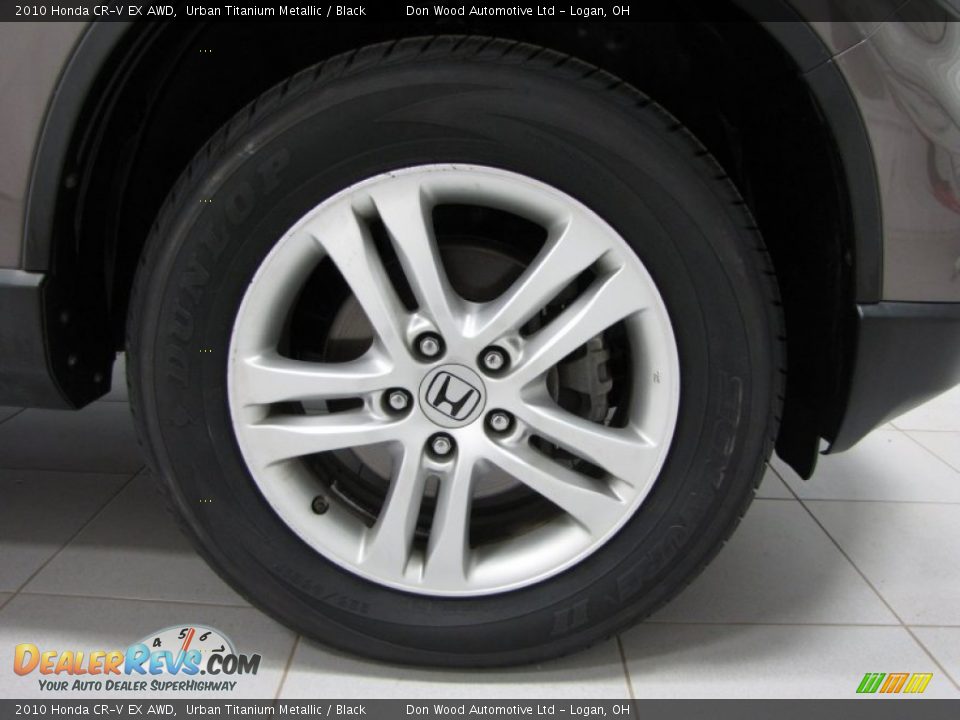 2010 Honda CR-V EX AWD Urban Titanium Metallic / Black Photo #25