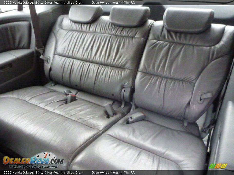 2006 Honda Odyssey EX-L Silver Pearl Metallic / Gray Photo #11