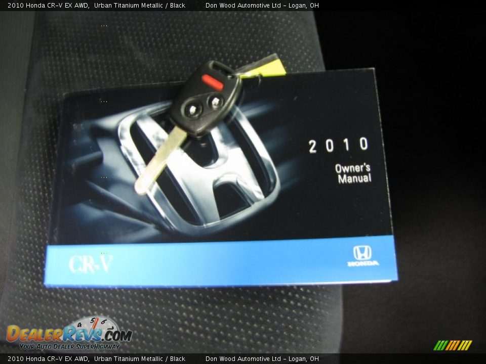 2010 Honda CR-V EX AWD Urban Titanium Metallic / Black Photo #27