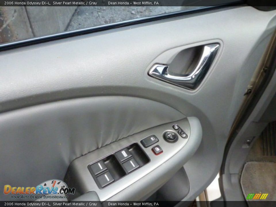 2006 Honda Odyssey EX-L Silver Pearl Metallic / Gray Photo #14