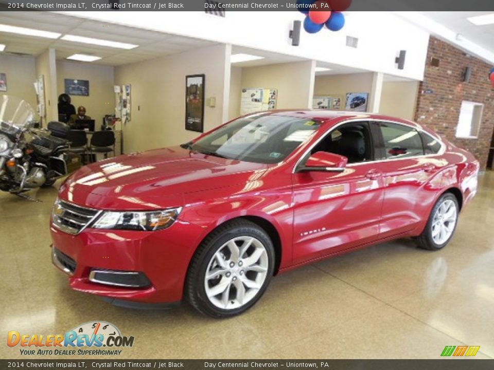 2014 Chevrolet Impala LT Crystal Red Tintcoat / Jet Black Photo #1