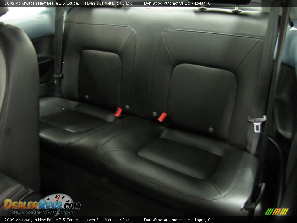 2009 Volkswagen New Beetle 2.5 Coupe Heaven Blue Metallic / Black Photo #6