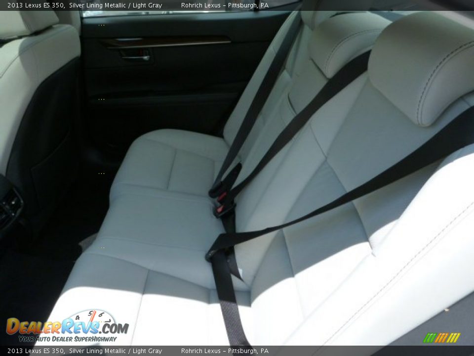 2013 Lexus ES 350 Silver Lining Metallic / Light Gray Photo #11