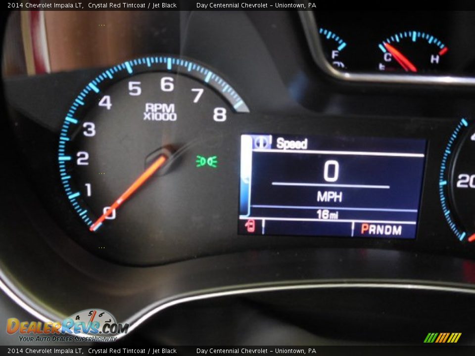 2014 Chevrolet Impala LT Crystal Red Tintcoat / Jet Black Photo #20