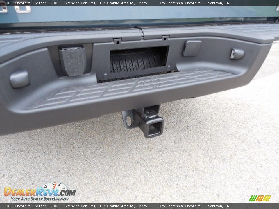 2013 Chevrolet Silverado 1500 LT Extended Cab 4x4 Blue Granite Metallic / Ebony Photo #6