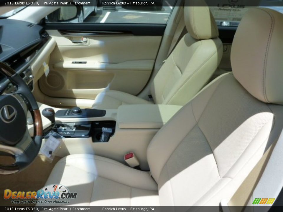2013 Lexus ES 350 Fire Agate Pearl / Parchment Photo #10
