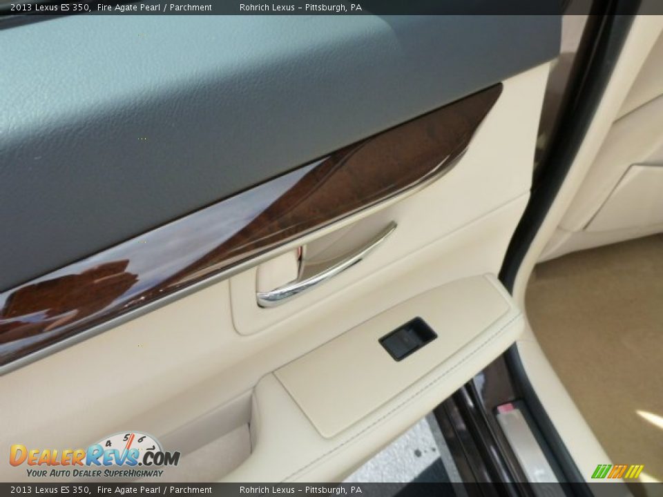 2013 Lexus ES 350 Fire Agate Pearl / Parchment Photo #13