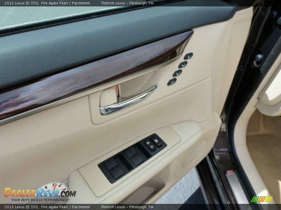2013 Lexus ES 350 Fire Agate Pearl / Parchment Photo #14