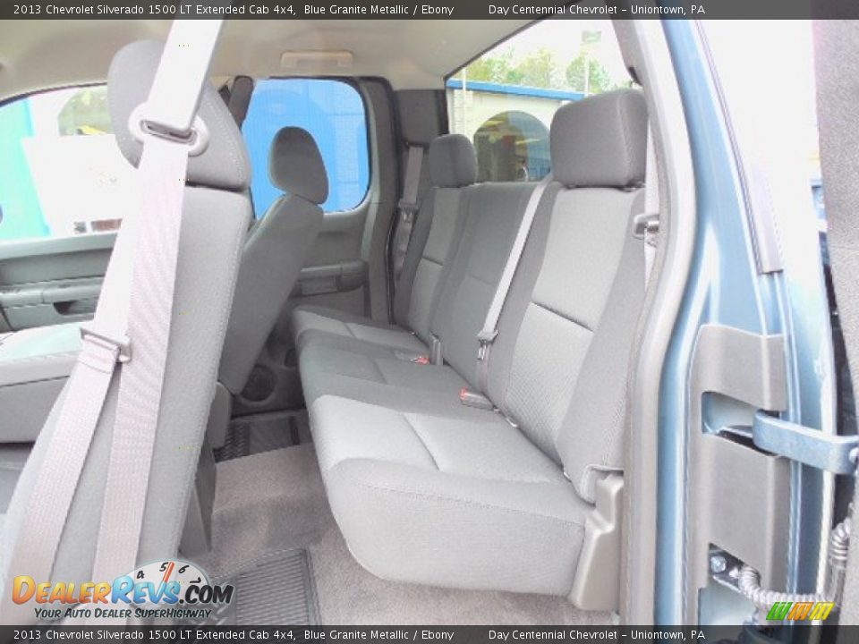 2013 Chevrolet Silverado 1500 LT Extended Cab 4x4 Blue Granite Metallic / Ebony Photo #15