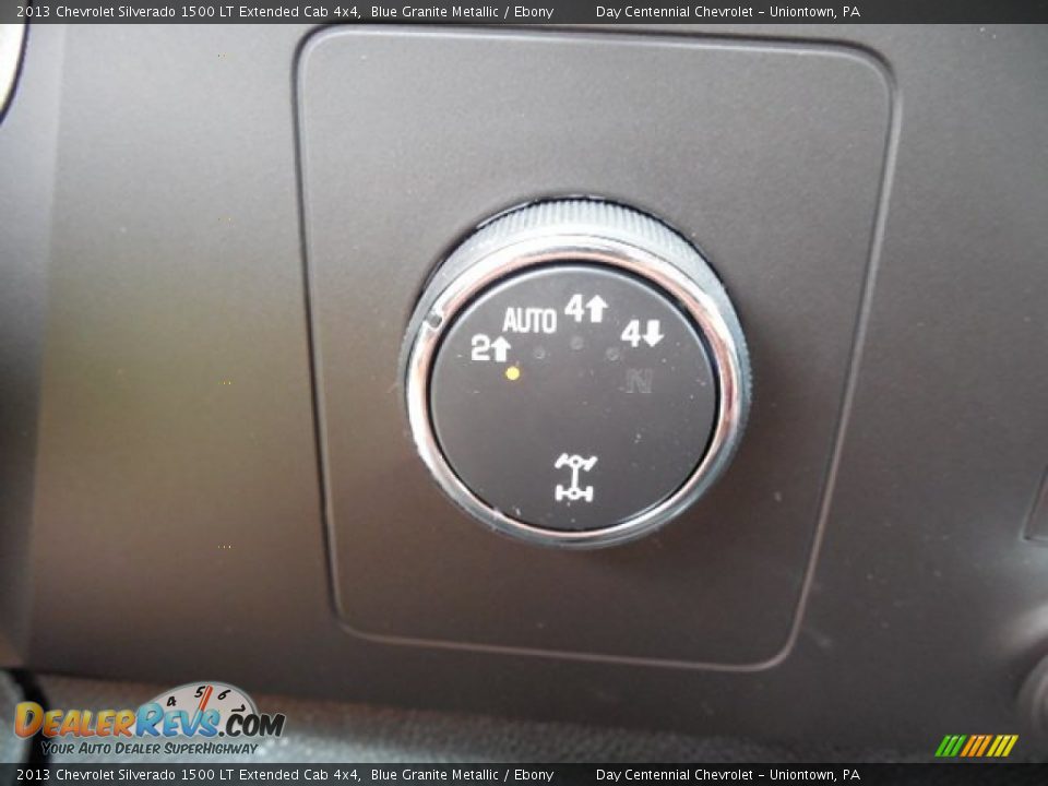 2013 Chevrolet Silverado 1500 LT Extended Cab 4x4 Blue Granite Metallic / Ebony Photo #18