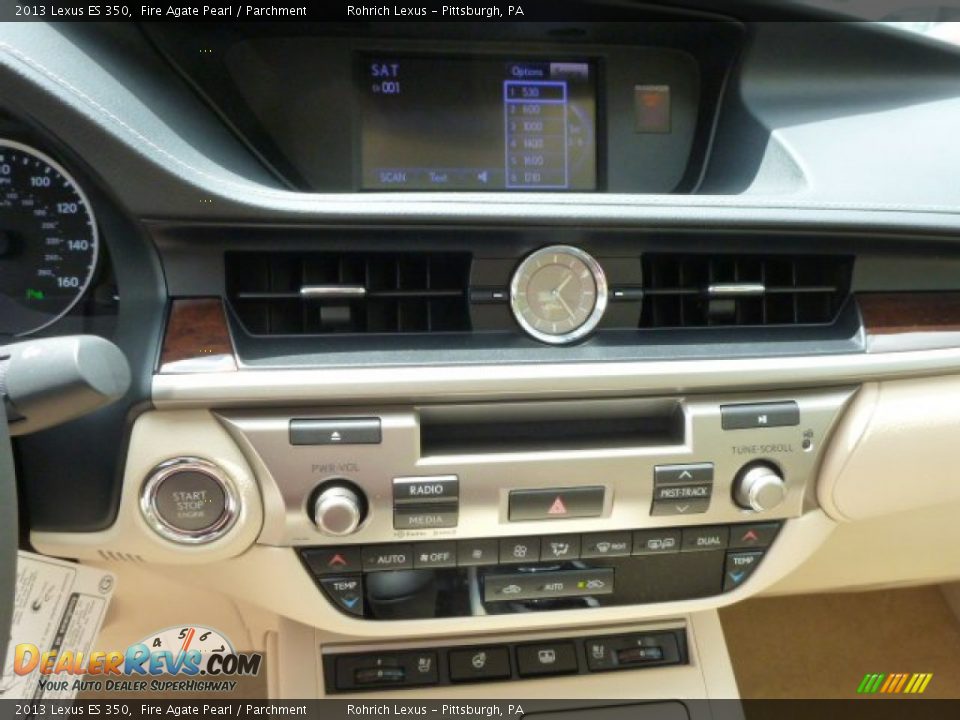 2013 Lexus ES 350 Fire Agate Pearl / Parchment Photo #18